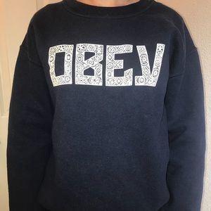 Obey crew neck